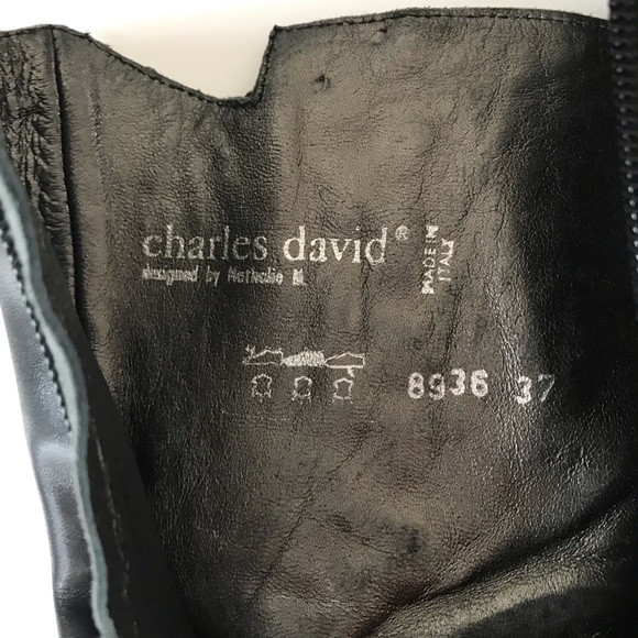 Sz 7 leather boots - Picture 3 of 7